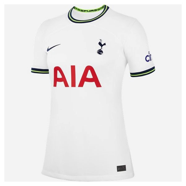 Camiseta Tottenham 1st Mujer 2022-2023 Blanco